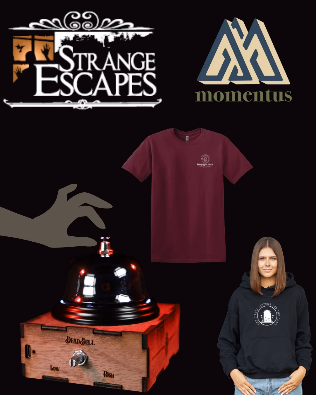 Exclusive member deals on paranormal gear and events.