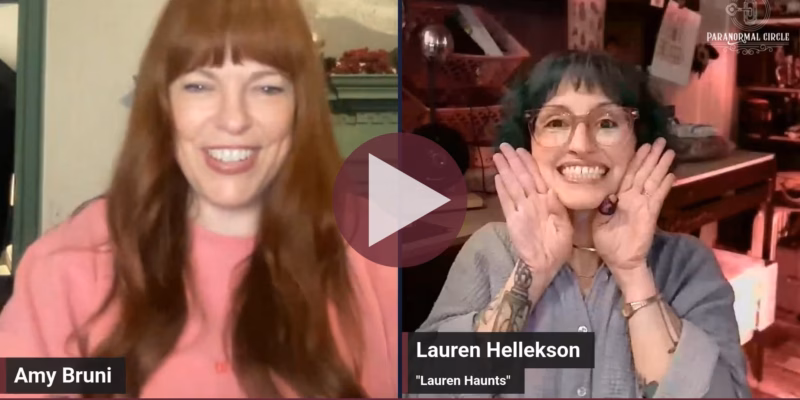Paranormal research investigation livestream with Lauren Haunts
