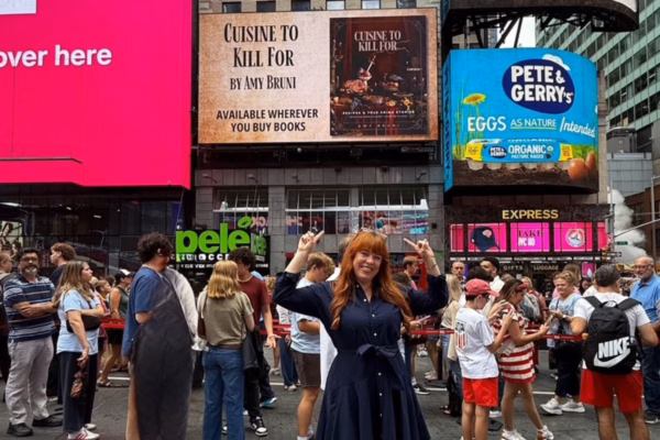 Cuisine to Kill For lost recipe and Amy Bruni fall tour updates