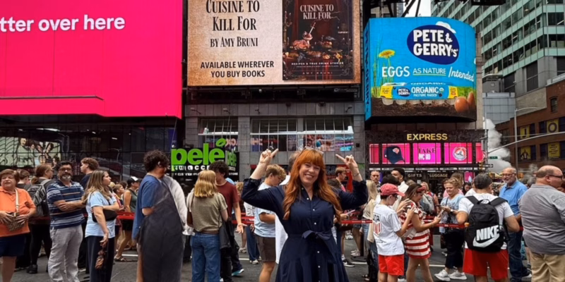Cuisine to Kill For lost recipe and Amy Bruni fall tour updates